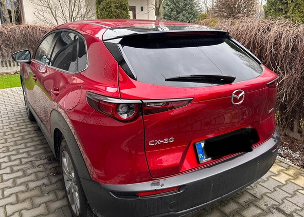 Mazda CX-30 cena 122000 przebieg: 31200, rok produkcji 2021 z Piaseczno małe 46